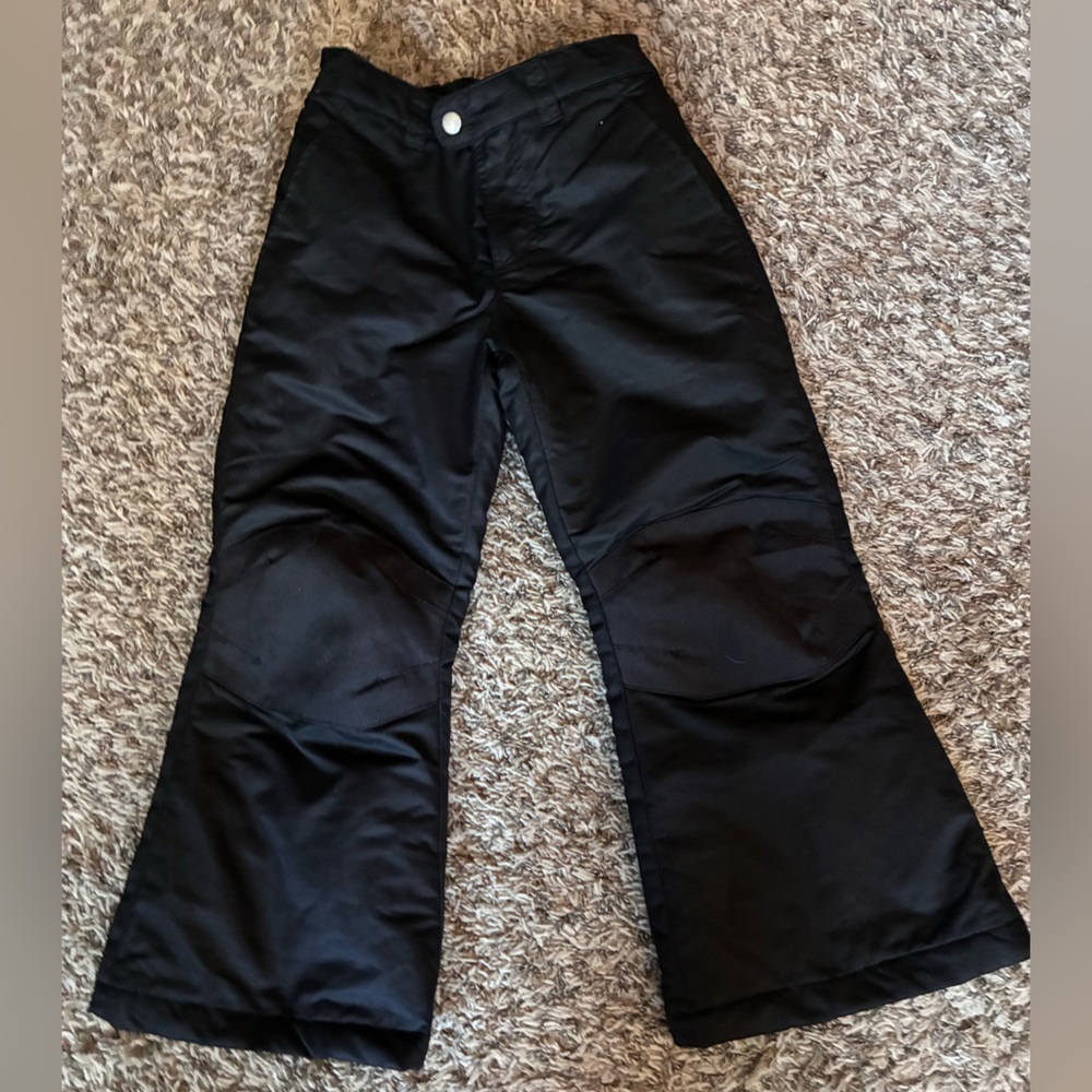 Faded Glory Girls Black Snow Pants size 6-6X